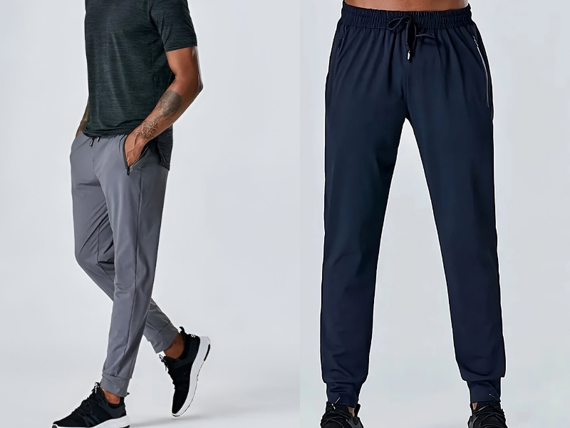 2-Pack Vastram Power Stretch Joggers Blue and Gray( PACK OF 2)