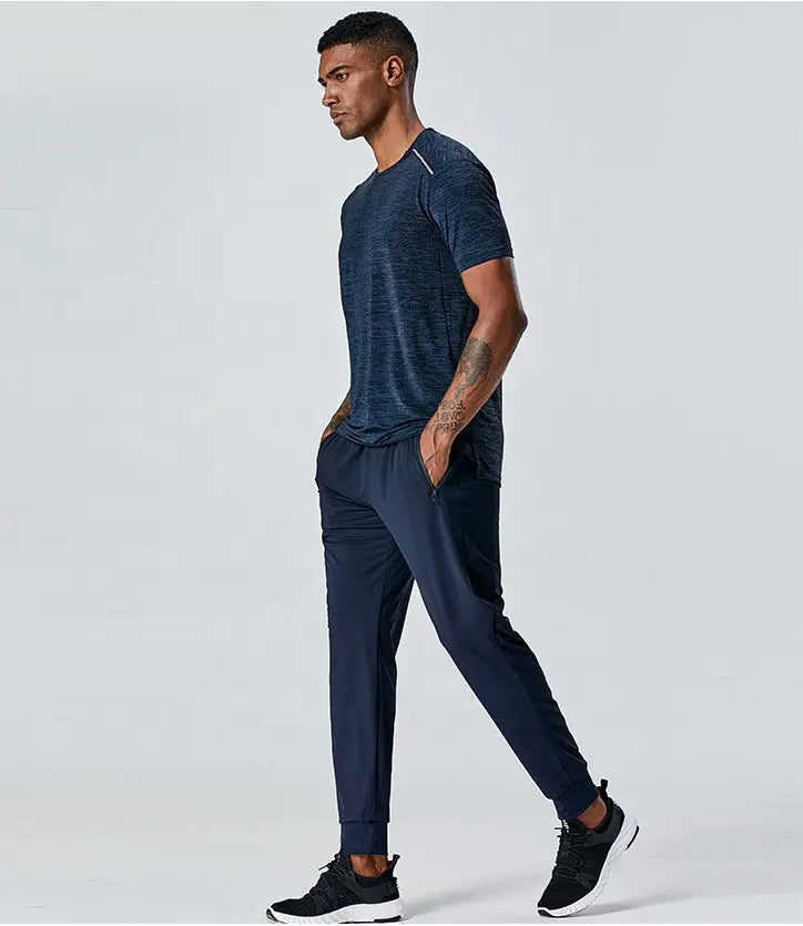 2-Pack Vastram Power Stretch Joggers Blue and Gray( PACK OF 2)